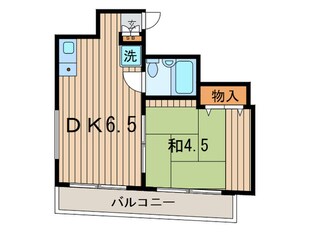 ヴィラ林の物件間取画像